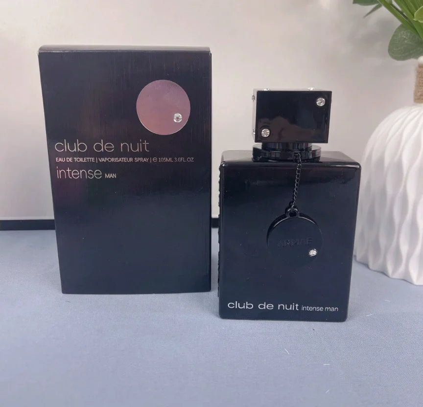 Arab Night Club Men's Prefume Club De Nuit Intense Eau de Parfum Spray Unisex Woody Fragrance Perfume Cologne Makeup 105ML