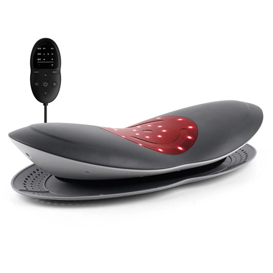 Traction Device, Massager for Women Men Relaxation Portable Sturdy for Lower Back Electric Back Stretcher