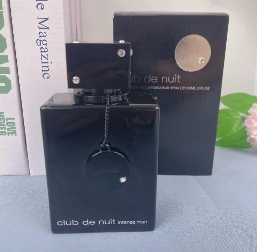 Arab Night Club Men's Prefume Club De Nuit Intense Eau de Parfum Spray Unisex Woody Fragrance Perfume Cologne Makeup 105ML