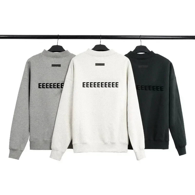 Season 8 Classic brand Men's Hoodies Luxury Design Back Plush Letter Cotton Hoodie Classic Brand Loose High Street Couple Set