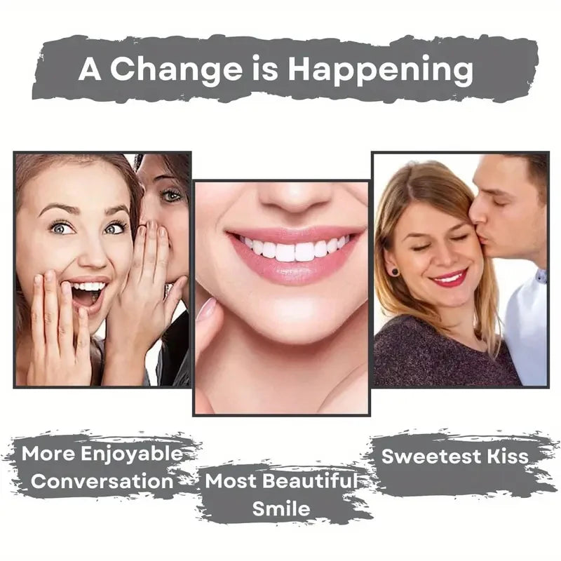 Purple Teeth Cleaning Powder - No Sulfuric Acid, Deep Cleansing and Polishing, Whitens Teeth Within 5 Days, Portable Daily Use and Travel