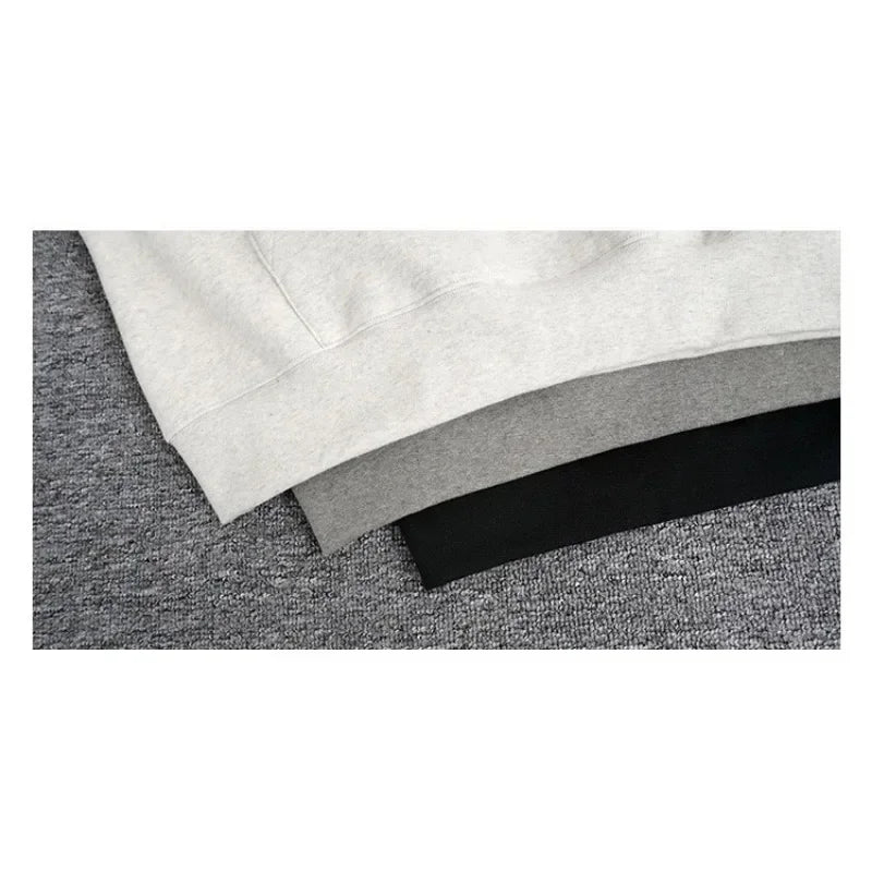 Season 8 Classic brand Men's Hoodies Luxury Design Back Plush Letter Cotton Hoodie Classic Brand Loose High Street Couple Set